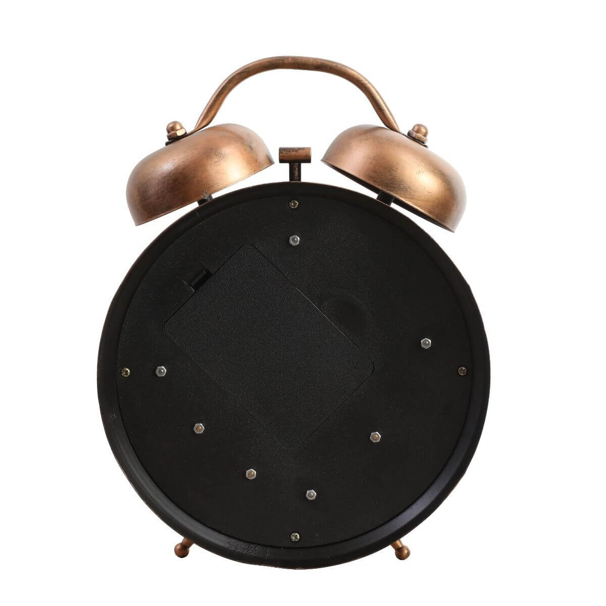 Newton Bell Exposed Gear Movement Bedside Clock - Copper - Luxury Co