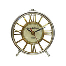 Norris & Stone Modern Round Mantel Clock Luxury Co