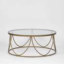 Palais Round Glass Coffee Table Luxury Co