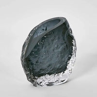Rook Small Smoke Glass Vase Luxury Co