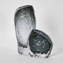 Rook Small Smoke Glass Vase Luxury Co