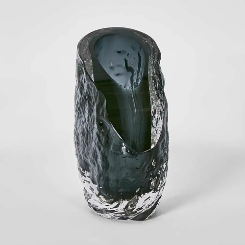 Rook Small Smoke Glass Vase Luxury Co