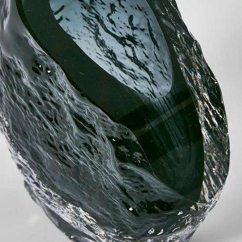 Rook Small Smoke Glass Vase Luxury Co