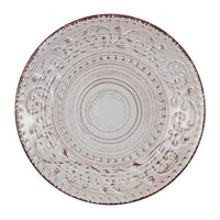 Round Rustic Charm Salad Plate Cream Luxury Co