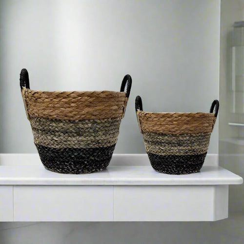 Round Storage Basket Jacob V - shaped Luxury Co