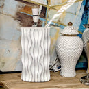 Modern White Ceramic Table Lamp Base Only