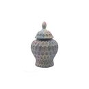 Pastel Textured Ginger Jar with Lid Luxury Co