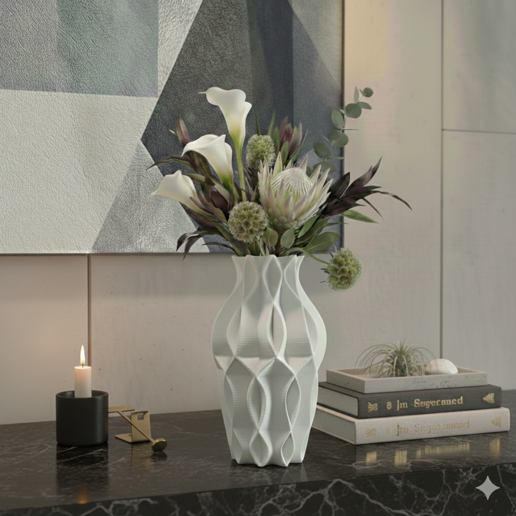 Parametric 3D Printed Architectural Vase