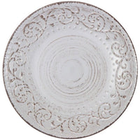 Vintage Rustic Charm Dinner Plate Cream Luxury Co