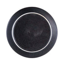 Wabi - Sabi Small Ceramic Plate Black/Gold Luxury Co