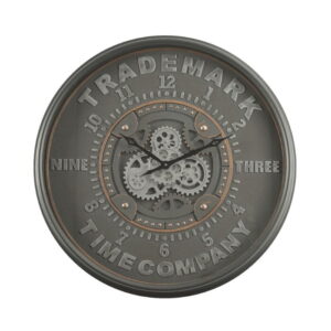 Trademark Exposed Gear Movement Wall Clock